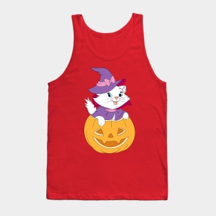 Halloween Cat Tank Top